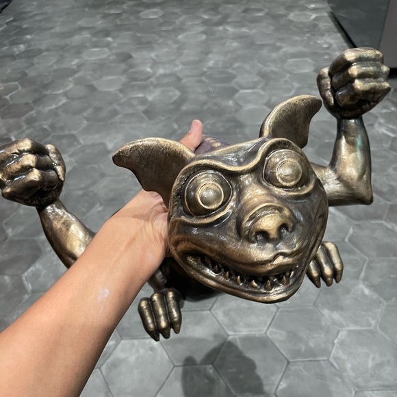 Haunted Mansion Decor Gargoyle Large 10" Tall Giant - Picture 5 of 10